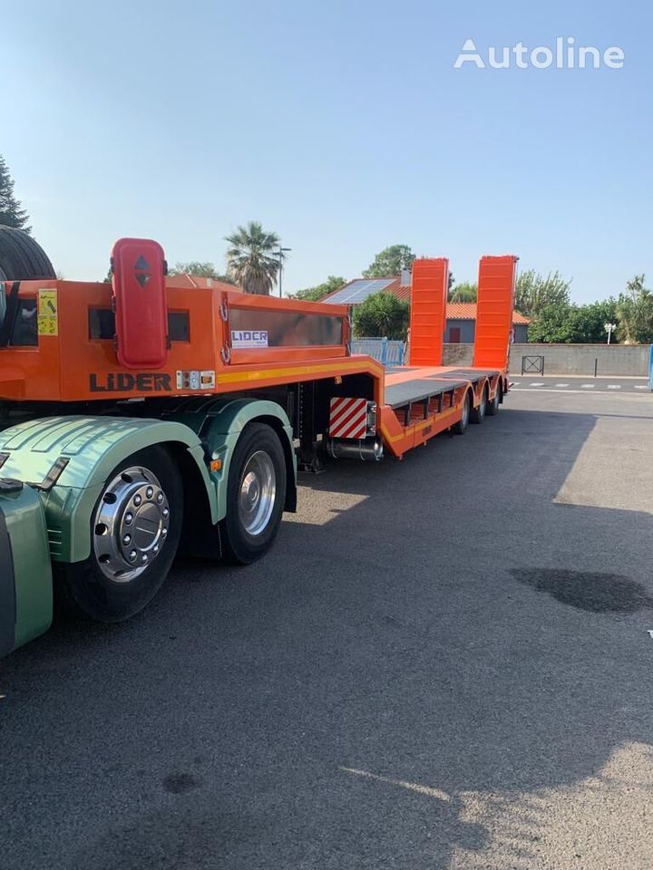 Low loader semi-trailer LIDER 2022 YEAR NEW LOWBED TRAILER FOR SALE (MANUFACTURER COMPANY): picture 6