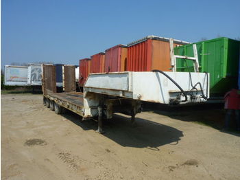  NICOLAS 3 Achsen Blattfederung - Low loader semi-trailer