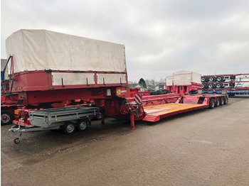 Low loader semi-trailer Nicolas Heavy trailer