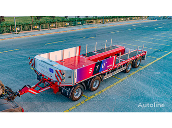 STU Boat transport Trailer - Low loader semi-trailer