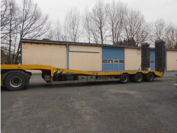 Zanner Tieflader für Arbeitsbühnen  - low loader semi-trailer