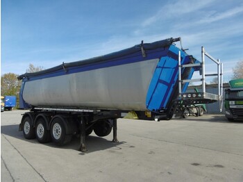 Tipper semi-trailer MEILLER 3-Achs Thermo Kippmulde Monitor Stahlmulde: picture 1
