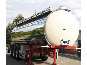 Tank semi-trailer for transportation of food MENCI: picture 1