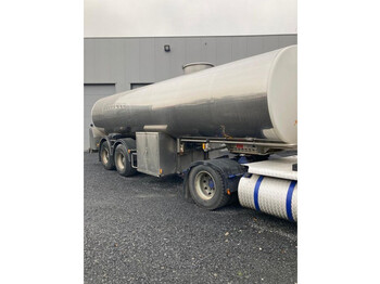 Tank semi-trailer for transportation of milk Magyar CITERNE EN INOX ISOTHERME 25000 L: picture 1