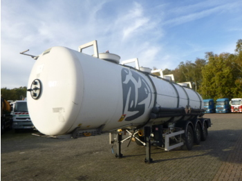 Tank semi-trailer for transportation of chemicals Magyar Chemical tank ACID inox 24.5 m3 / 1 comp: picture 1