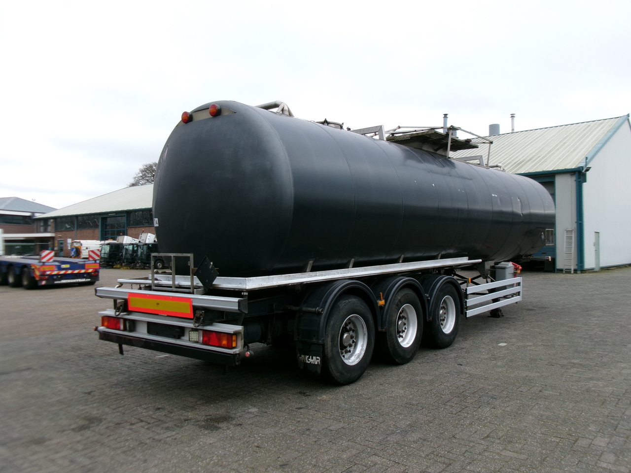 Tank semi-trailer for transportation of chemicals Magyar Chemical tank inox 37.4 m3 / 1 comp / ADR 30/11/2023: picture 4