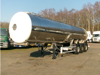 Tank semi-trailer for transportation of food Magyar Food tank inox 30 m3 / 1 comp: picture 1