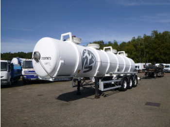 Tank semi-trailer for transportation of chemicals Maisonneuve Chemical ACID tank alu 24.3 m3 / 1 comp: picture 1