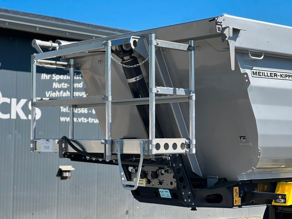 New Tipper semi-trailer Meiller KISA 3 Stahlkippmulde m. Liftachse *NEU*: picture 14
