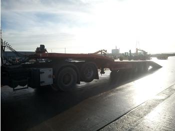Low loader semi-trailer Montracon Tri Axle Step Frame Low Loader Trailer, Hydraulic Ramps, Winch: picture 1
