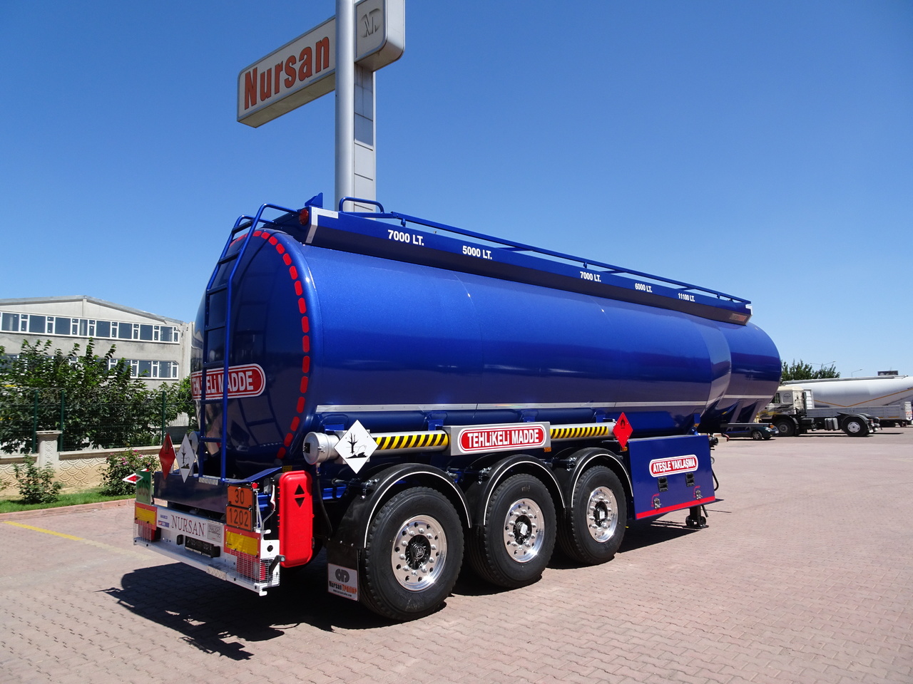 New Tank semi-trailer NURSAN Aluminium Fuel Tanker: picture 7