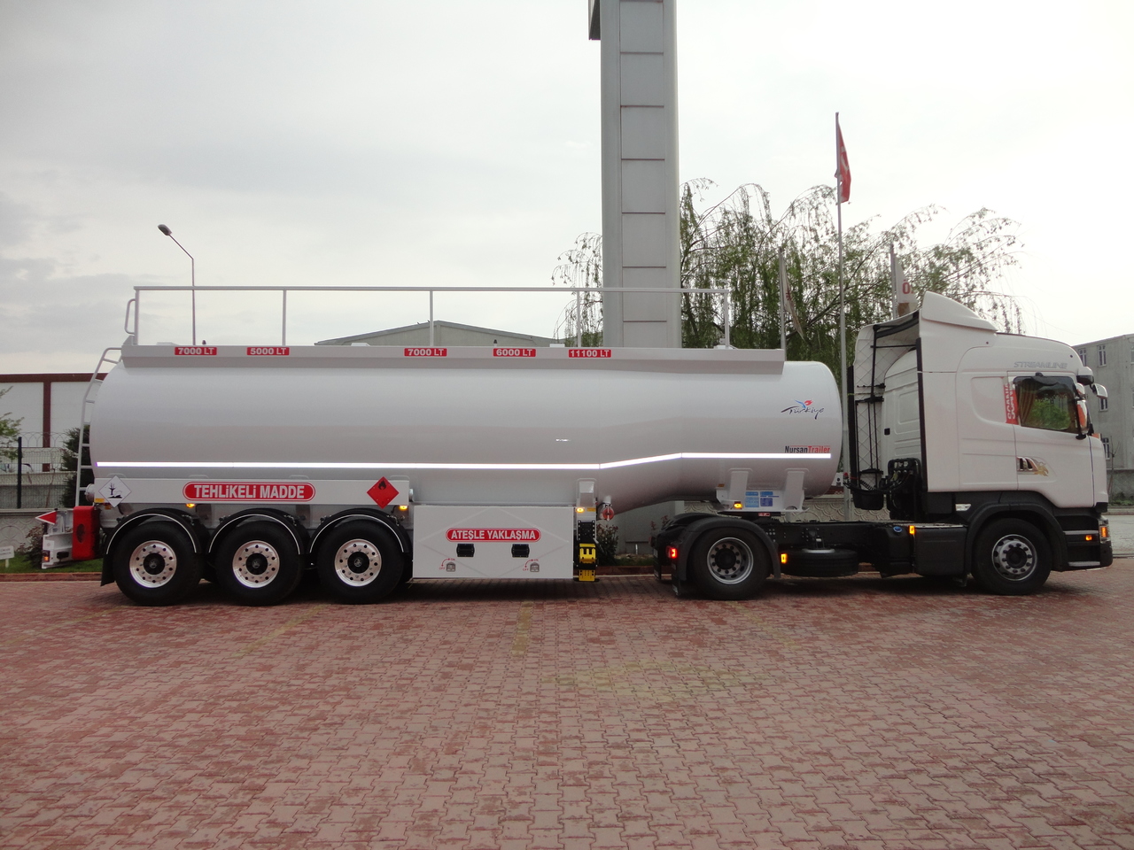 New Tank semi-trailer NURSAN Aluminium Fuel Tanker: picture 8