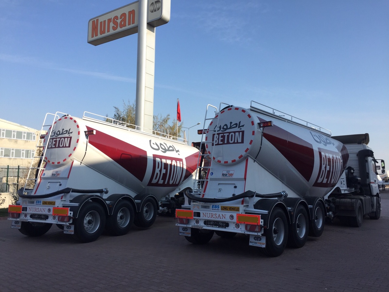 New Tank semi-trailer for transportation of cement NURSAN Cement Bulker: picture 18