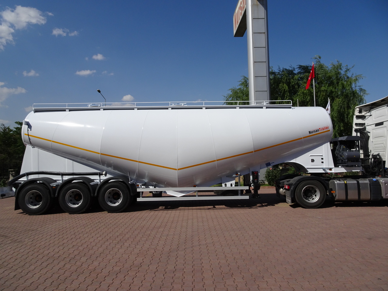 New Tank semi-trailer for transportation of cement NURSAN Cement Bulker: picture 21