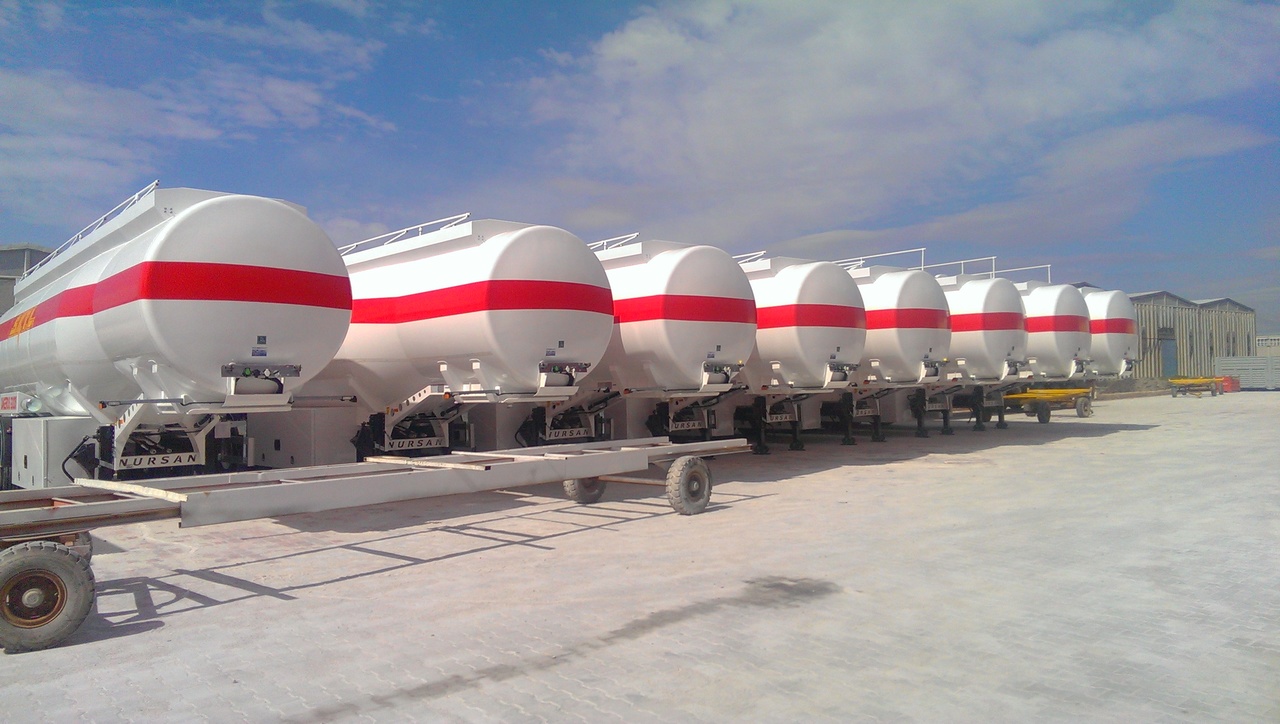 New Tank semi-trailer for transportation of fuel NURSAN Steel Fuel Tanker: picture 13