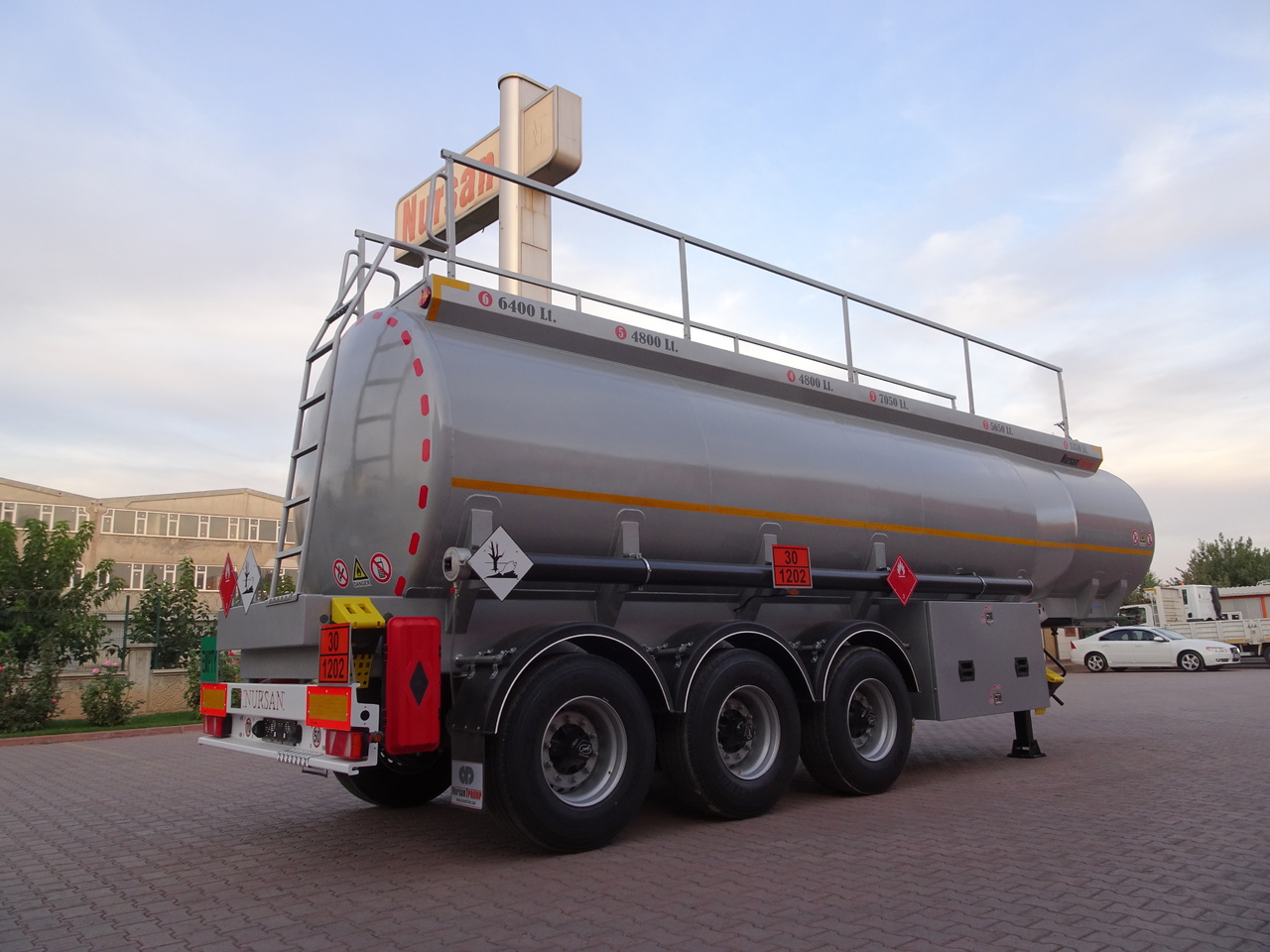 New Tank semi-trailer for transportation of fuel NURSAN Steel Fuel Tanker: picture 10