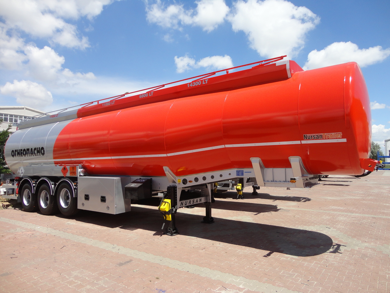 New Tank semi-trailer for transportation of fuel NURSAN Steel Fuel Tanker: picture 9