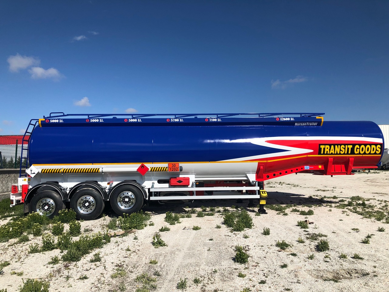 New Tank semi-trailer for transportation of fuel NURSAN Steel Fuel Tanker: picture 14