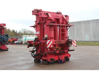 Low loader semi-trailer Nicolas Toweradapter 80 ton: picture 1