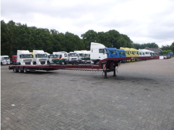 Low loader semi-trailer Nooteboom 3-axle semi-lowbed trailer extendable 14.5 m + ramps: picture 2