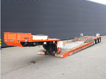Low loader semi-trailer Nooteboom OSDBAZ-48VV / 3 x STEERING AXLE / REMOVABLE NECK: picture 1
