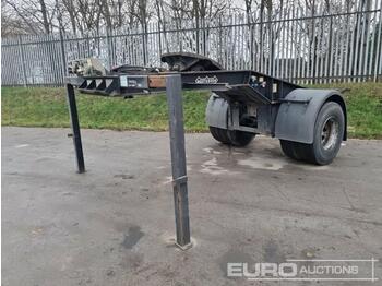 Low loader semi-trailer Noteboom Single Axle Fifth Wheel Dolly: picture 1