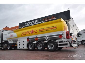 Tank semi-trailer for transportation of fuel OZGUL ADR BOTTLE TYPE STEEL TANKER: picture 1
