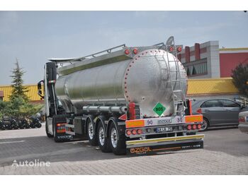 Tank semi-trailer for transportation of fuel OZGUL CHROME TANKER: picture 1
