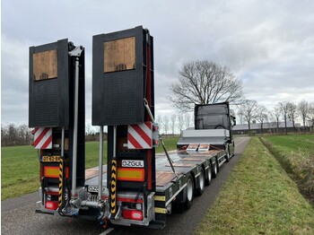 Low loader semi-trailer OZGUL LW4 lowloader semidieplader hydraulisch 2x lift as,  NL kenteken 2021: picture 1