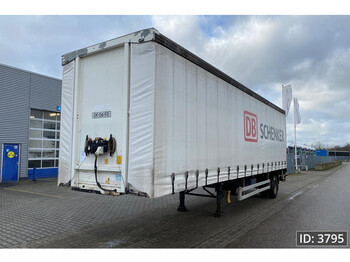 Curtainsider semi-trailer Pacton B1-001 City trailer / Steering Axle / Tail lift: picture 1