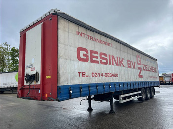 Curtainsider semi-trailer Pacton T3 SAF axle, Lift axle: picture 1