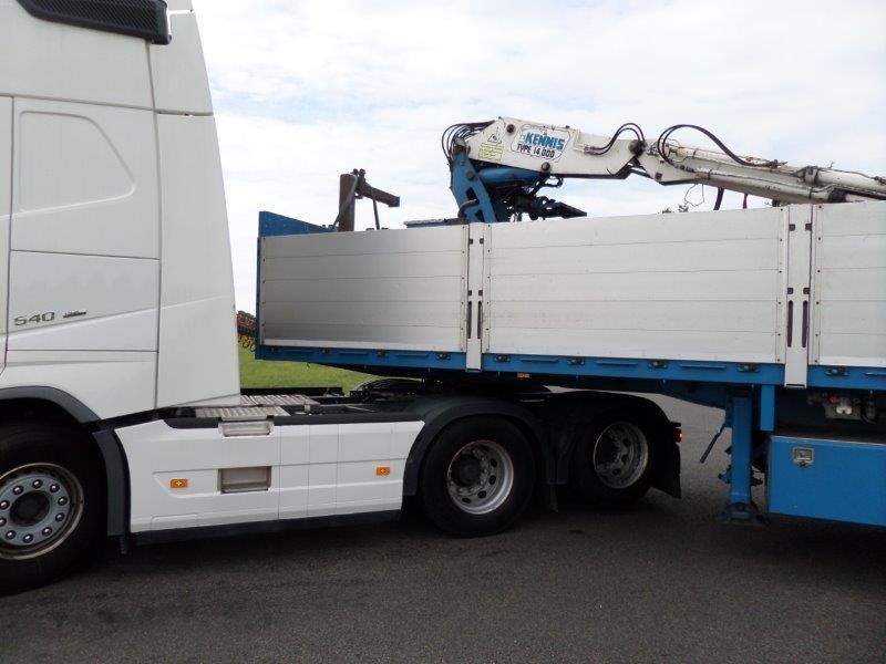 Dropside/ Flatbed semi-trailer Pacton TTD454: picture 11