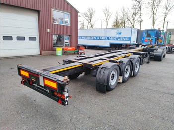 Container transporter/ Swap body semi-trailer Pacton TXC 343 KB MB-Assem - DiscBrakes - Lift-axle - All connections + 20FT swap (O847): picture 1