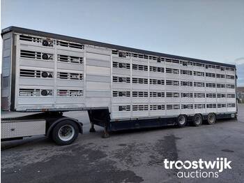 Livestock semi-trailer Pezzaioli SBA32/G 5 Stock: picture 1