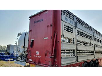 Livestock semi-trailer Pezzaioli SBA-63, 3Stock: picture 1