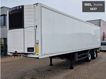 Refrigerator semi-trailer Schmitz Cargobull SKO 18 / Ladebordwand / Lenkachse