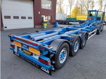 Container transporter/ Swap body semi-trailer Renders ROC12.227CC N - 3 SAF assen - Discbrakes - LiftAxle - DAMAGED - 07/2021 (O570): picture 1