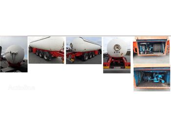 Tank semi-trailer for transportation of gas Robine LPG 49000 litres Pump and meter: picture 1