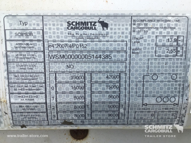 Closed box semi-trailer SCHMITZ Dryfreight Standard: picture 7