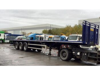 Dropside/ Flatbed semi-trailer SDC FLAT - EXTENDER: picture 1
