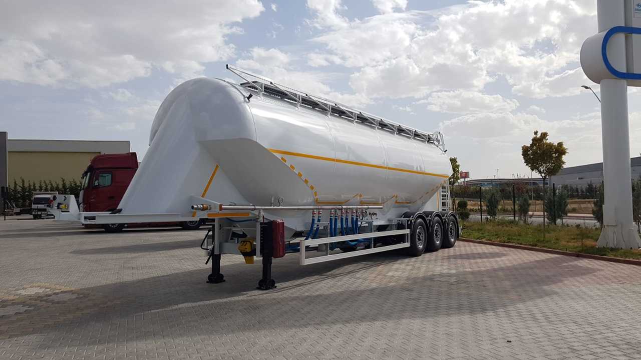 New Silo semi-trailer for transportation of cement SINAN TANKER TRAILER SILO BULK FLOUR AND CEMENT TANKER TRAILER [ Copy ] [ Copy ]: picture 7