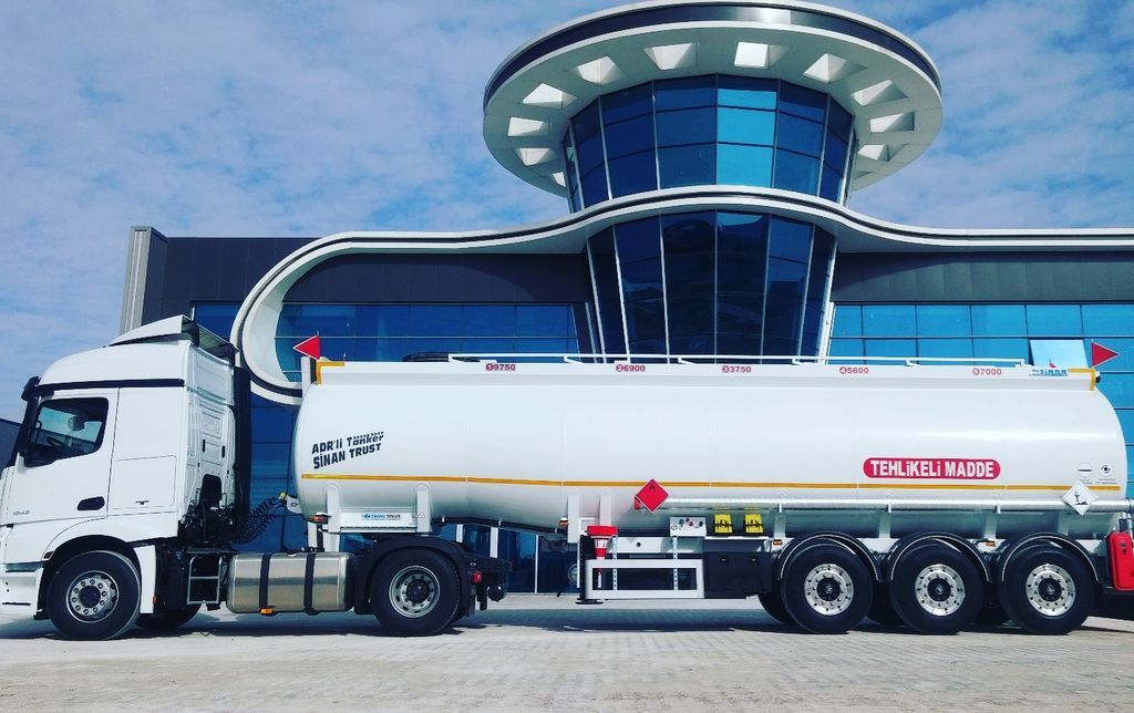 New Tank semi-trailer for transportation of fuel SINAN TANKER-TREYLER Aluminium, fuel tanker- Бензовоз Алюминьевый: picture 10