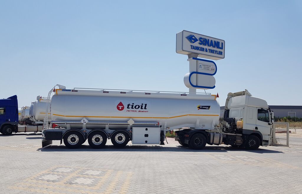New Tank semi-trailer for transportation of fuel SINAN TANKER-TREYLER Aluminium, fuel tanker- Бензовоз Алюминьевый: picture 2