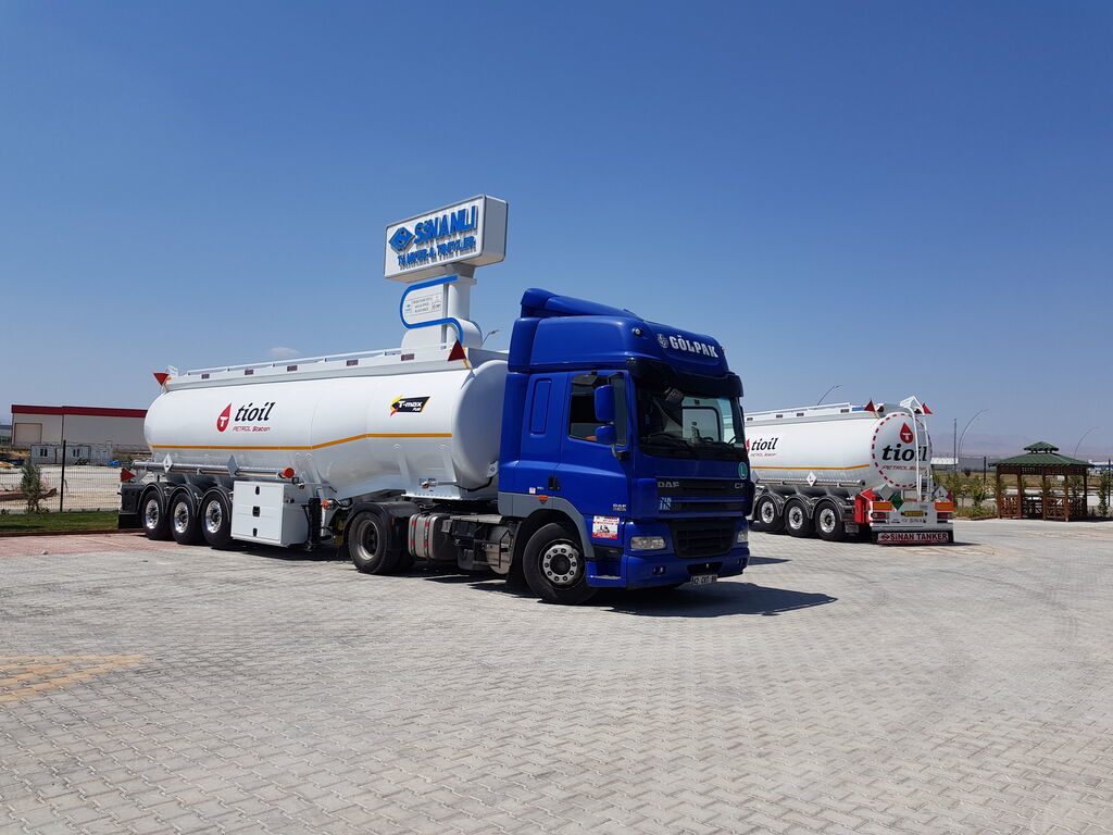 New Tank semi-trailer for transportation of fuel SINAN TANKER-TREYLER Aluminium, fuel tanker- Бензовоз Алюминьевый: picture 4