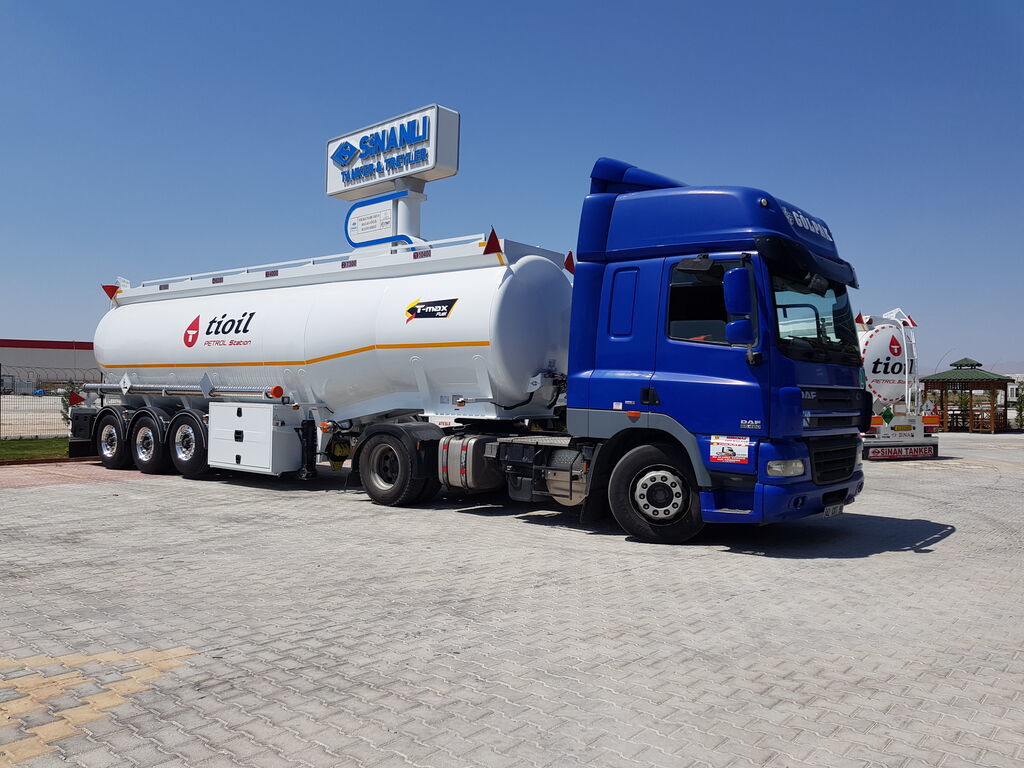 New Tank semi-trailer for transportation of fuel SINAN TANKER-TREYLER Aluminium, fuel tanker- Бензовоз Алюминьевый: picture 3