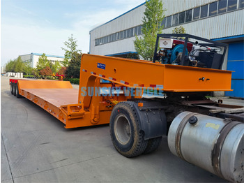 SUNSKY 3 Axle 70 Tons detachable gooseneck lowbed trailer - Low loader semi-trailer: picture 3