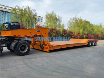 SUNSKY 3 Axle 70 Tons detachable gooseneck lowbed trailer - Low loader semi-trailer: picture 5