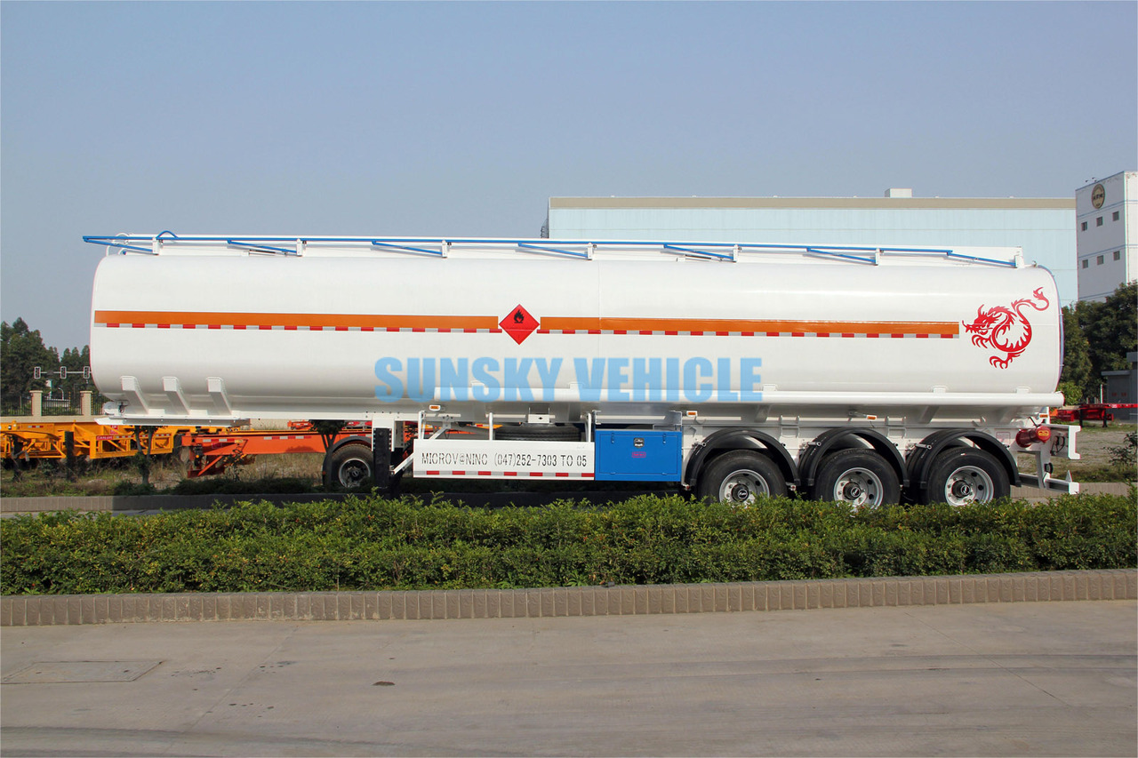 New Tank semi-trailer for transportation of fuel SUNSKY 3 Axle Fuel Tanker Trailer: picture 15