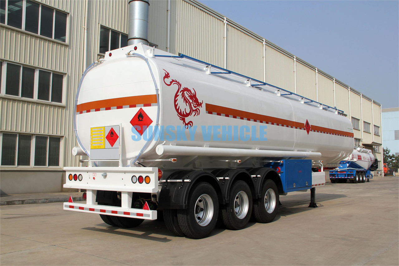 New Tank semi-trailer for transportation of fuel SUNSKY 3 Axle Fuel Tanker Trailer: picture 16