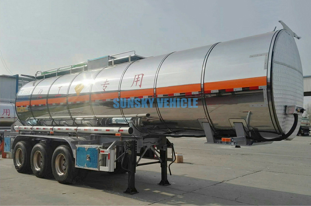New Tank semi-trailer for transportation of fuel SUNSKY Fuel Tank Trailer: picture 10